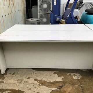 【現状渡し】大型デスク　カウンター　