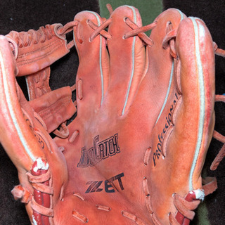 ゼットのグローブ左手用。の画像