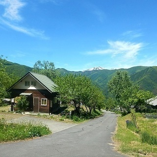 【農園付き貸別荘】R2年度利用者募集!!入山クラインガルデン１棟!! 募集中（先着順）　 標高1200ｍ！眺望豊かな松本市奈川    244,440円/年)～1年契約,10年まで更新可。 - 不動産