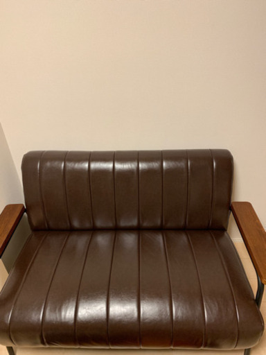 ニトリの2人がけソファー
