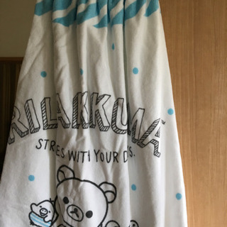 リラックマ ラップバスタオル 新品の画像