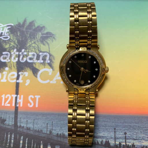 GUCCI  ダイヤモンドベゼル