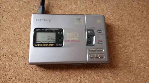 ソニーMDプレーヤーMZR30