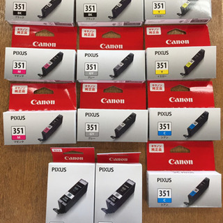 未使用 キャノン純正 インクカードリッジ インクタンク 351 350