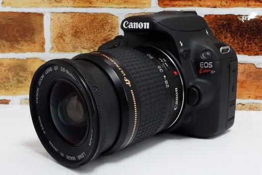 【軽くて扱いラクラク♪】キャノン Canon Kiss X7