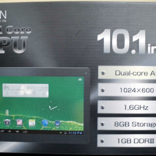 ◆◇ アンドロイド タブレット M1021S デュアルコアCPU ◇ 10.1インチ◇◆ 美品 動作OKの画像