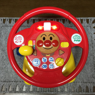 🚘アンパンマン ハンドルのおもちゃ🚔の画像