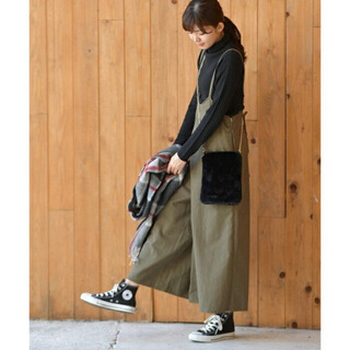 新品【r･p･s】バックレースアップキャミオールインワンの画像