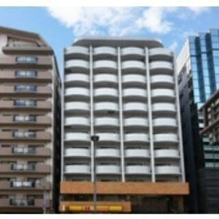 ★ライオンズマンション江戸堀302　レースカーテン・照明付き★