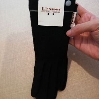 renoma ブラック手袋