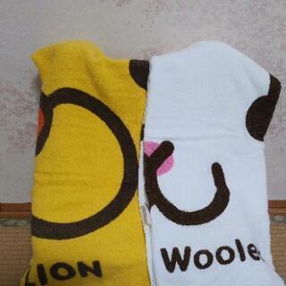 ポンデライオン&フレンチウーラーのバスタオル