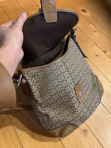コーチ⭐️茶色⭐️中古品