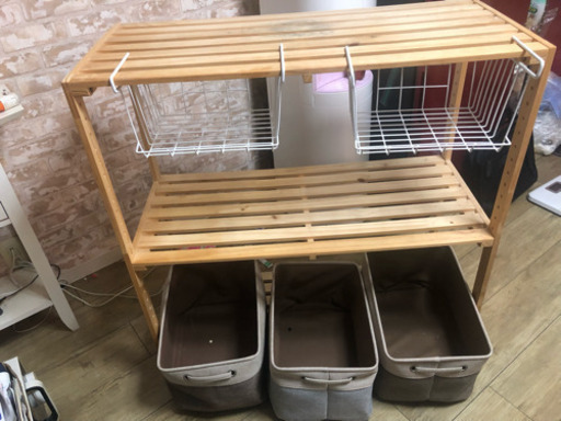 ニトリ木製棚