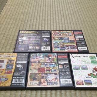 Nintendo DS 5種類ゲームセットの画像
