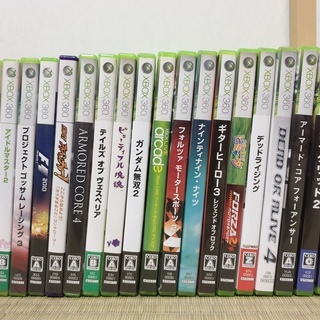 XBox 360 20種類ゲームセットの画像