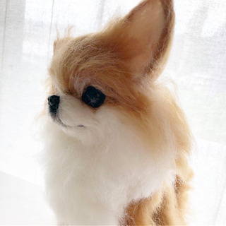 カフェで羊毛フェルト教室♪羊毛フェルトでリアル犬猫ちゃん作ってみませんか。の画像