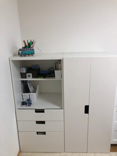 子供部屋に ランドセル収納 IKEA