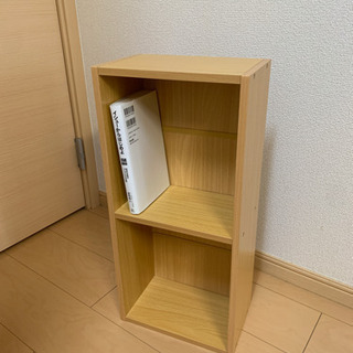 2段 小サイズ書棚の画像
