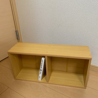 2段 小サイズ書棚の画像