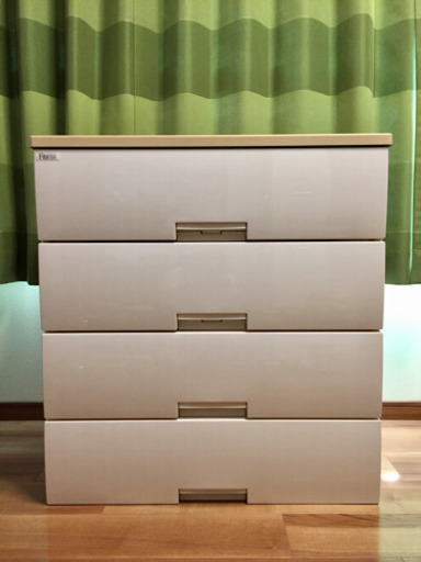 美品 Fits フィッツプラス メープル 幅75×4段