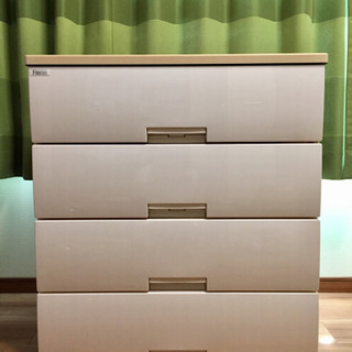 美品 Fits フィッツプラス メープル 幅75×4段