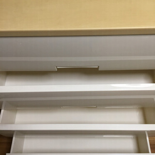 美品 Fits フィッツプラス メープル 幅75×4段の画像