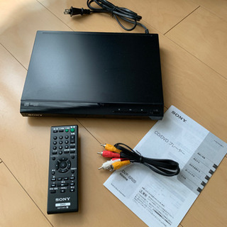 SONY DVD プレーヤー DVP-SR20の画像
