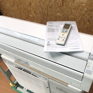 FUJITSU 2010年 7.1kw 23畳用 ルームエアコン AS-Z71W2 ノクリア