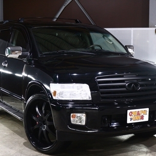 【車検２年付】  インフィニティ QX56 社外26inアルミ/...