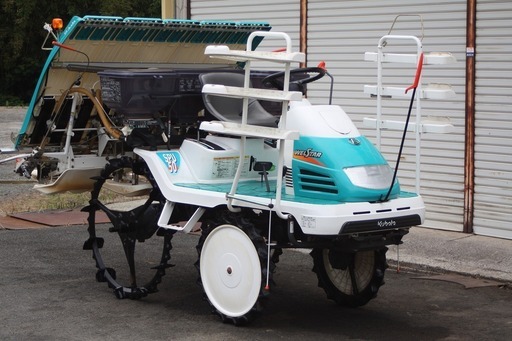 【SOLD OUT】クボタ 田植機 ウェルスター 5条植 SPU50 11.3馬力 パワステ 自動水平 4輪駆動 施肥付き