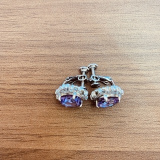 イヤリング（パープル）の画像