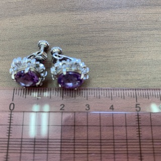 イヤリング（パープル）の画像