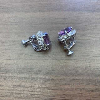 イヤリング（パープル）の画像