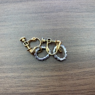 イヤリング（シルバー＆ゴールド）の画像