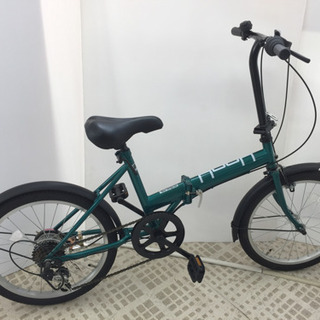 ⑥ 新品未使用  20インチ 6段ギア折りたたみ自転車 ⑥ A1...