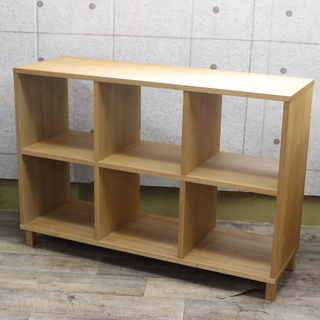 タモ材オープンシェルフ 軒先渡し】フナモコ FREEDOM オープンシェルフ3×3タイプ幅114.7×奥行
