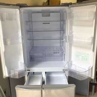 ☆2018年製 美品☆フレンチドア455リットル冷蔵庫シャープ SJ-F462D