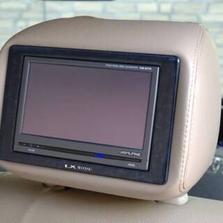値下げ トヨタアルファード 車種専用ヘッドレストモニターの画像