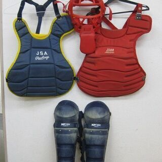 野球道具 ソフトボール キャッチャー 捕手 プロテクター マスク...
