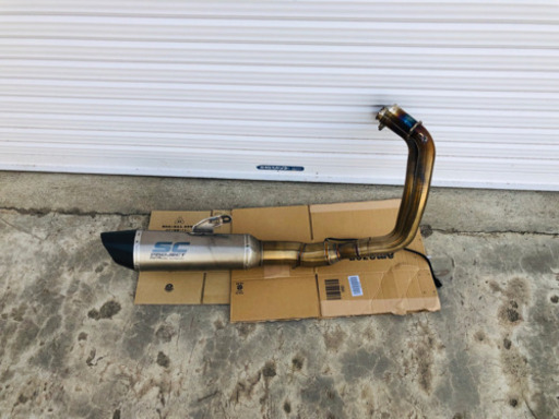 Ninja650 Z650 2017以降対応　フルエキゾーストマフラー　チタン　カーボン