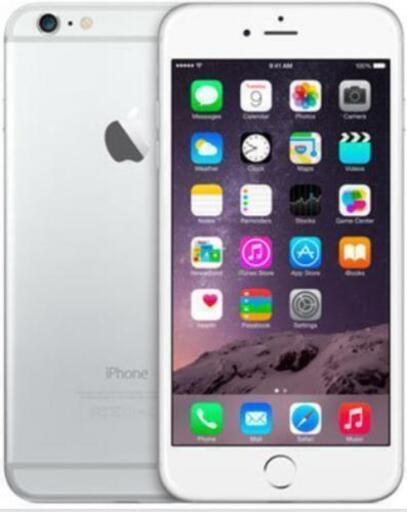 北米版 iPhone 6 Plus 16GB シルバー 中古