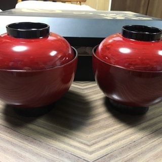 味噌汁お椀。4個セット。新品。