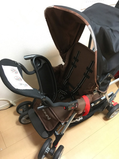 (お取引き中)ジュービー カブース ウルトラライト 二人乗りベビーカー