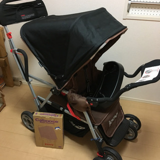 (お取引き中)ジュービー カブース ウルトラライト 二人乗りベビーカー