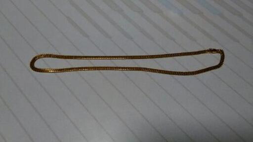 喜平ネックレス　2面ダブル　 18k　30g　50cm