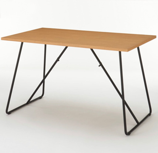 【無印良品】折りたたみテーブル オーク材 120cm