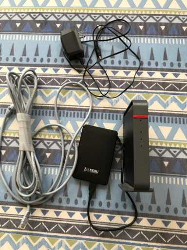 【お取引先決定】無線LAN 外付けHDD