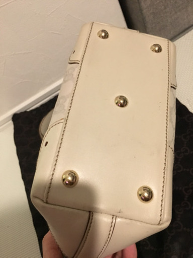 正規品 GUCCI シマレザー ハンドバッグ