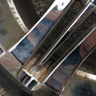 値下げ！I NOX 20インチメッキホイール！タイヤ付き