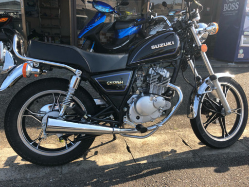 GN125 ワンオーナー車 実働・書類付き